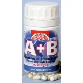 Acidophilus és Bifidus tartalmú étrend-kiegészítő - 90 db 