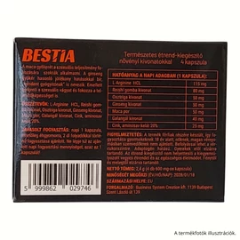 BESTIA – 4 kapszula