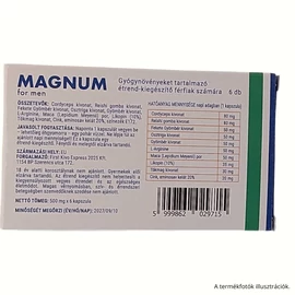 MAGNUM - 6 db potencianövelő