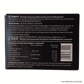 EL TORITO potencianövelő - 6 db kapszula