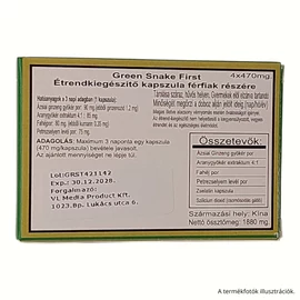 GREEN SNAKE FIRST - 4 db potencianövelő