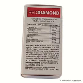 RED DIAMOND potencianövelő - 8 db kapszula