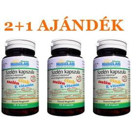 PACK: NutriLAB szelén cinkkel - 3 doboz - 180 db