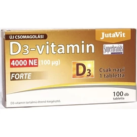 JutaVit D3-vitamin 4000NE FORTE - 100 db tabletta