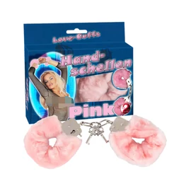 / You2Toys - Plüss bilincsek - rózsaszín