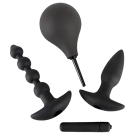 Black Velvet anál vibrátor készlet (4 részes)