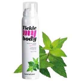 / Tickle my body - masszázs hab - menta (150ml)