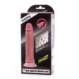 7&quot; Dual-Layered Silicone Nature Cock Flesh