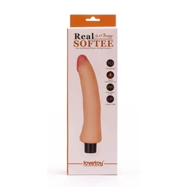 9&quot; Real Softee Vibrating Dildo  5