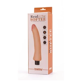 9&quot; Real Softee Vibrating Dildo  5