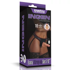 Vibrating Easy Strapon Set 7.0&#039;&#039;