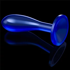 Flawless Clear Prostate Plug 6.0&#039;&#039; Blue