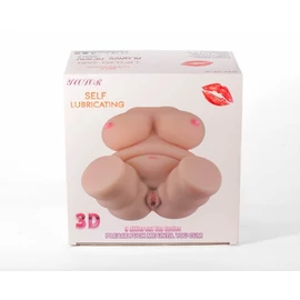 Double Hole 3D Masturbator V