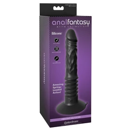 Vibrating Ass Fucker  Black