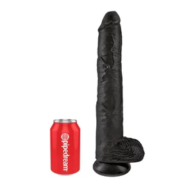14&quot; Cock with Balls  Black
