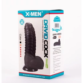 X-MEN David&#039;s 11.9&quot; Cock Black