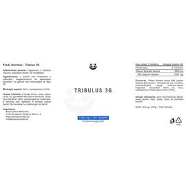 Panda Nutrition Tribulus Terrestris 3G - 120 db