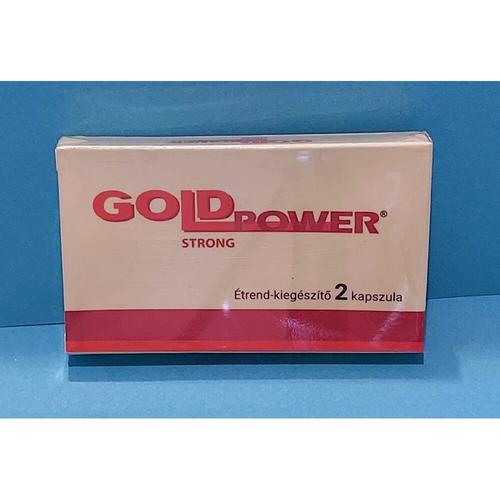 GOLD POWER STRONG - 2 db potencianövelő
