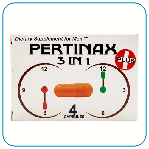PERTINAX 3 IN 1 PLUS potencianövelő - 4 db kapszula