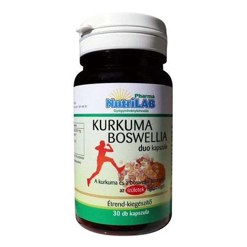 NutriLAB Kurkuma Boswellia duo kapszula 30X