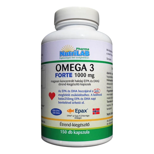 NutriLAB MEGA PACK Omega 3 Forte 1000 mg 150x