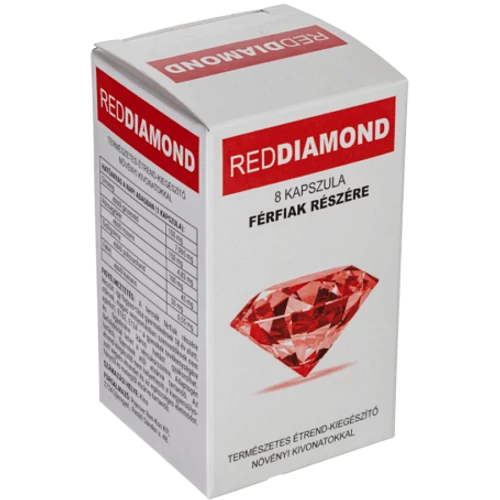 RED DIAMOND potencianövelő - 8 db kapszula