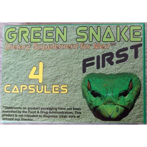 GREEN SNAKE FIRST - 4 db potencianövelő