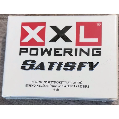 XXL POWERING SATISFY potencianövelő - 4 db kapszula