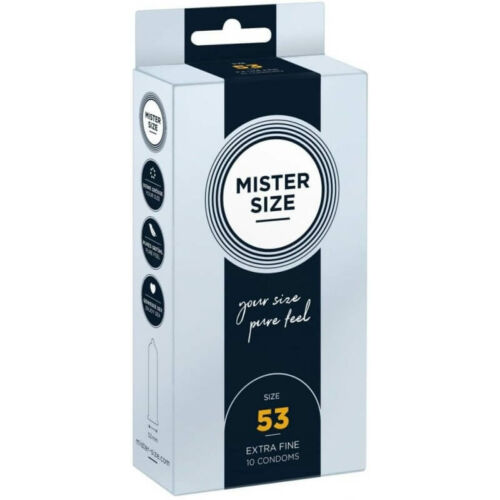 MISTER SIZE 53 mm Condoms - 10 db