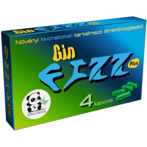 Gin FIZZ Plus potencianövelő - 4 db kapszula
