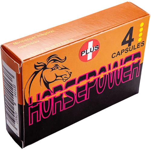 HORSEPOWER PLUS potencianövelő - 4 db kapszula