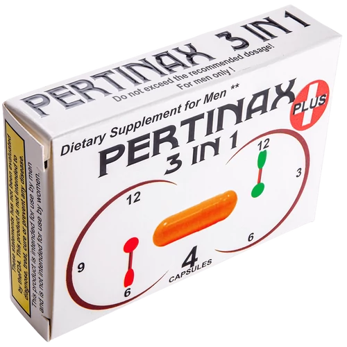 PERTINAX 3 IN 1 PLUS potencianövelő - 4 db kapszula