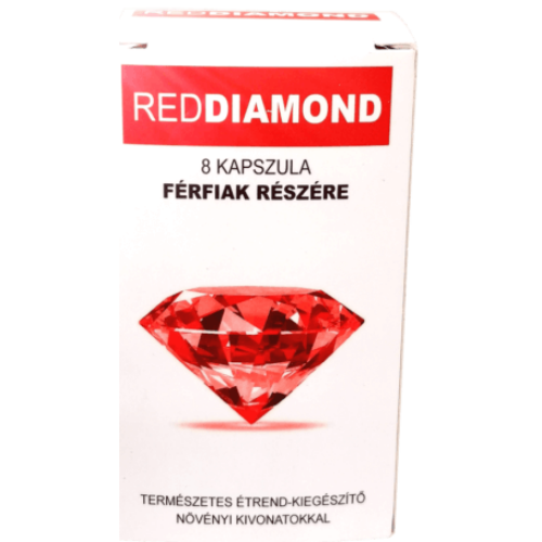 RED DIAMOND potencianövelő - 8 db kapszula