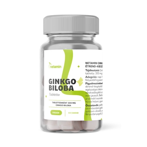 Netamin Ginkgo Biloba 300mg tabletta - 30 db