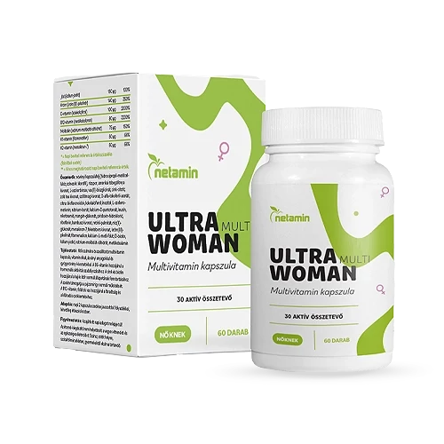 Netamin ULTRA Multi WOMAN Multivitamin nőknek - 60 db 