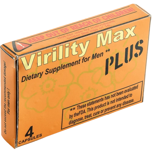 Virility Max PLUS potencianövelő - 4 db kapszula