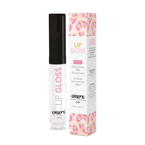 Lip gloss hot-cold effect  Strawberry HOT KISS LIP GLOSS 7,4ml