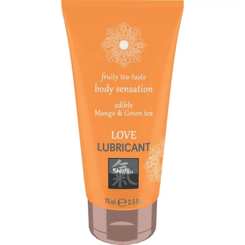 Love Lubricant edible - Mango & Green Tea 75ml