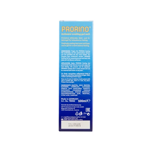 PRORINO Cooling Gel 