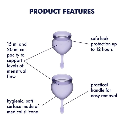 Feel Good Menstrual Cup Lilla