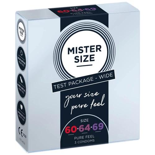 MISTER SIZE - 60-64-69 (3 condoms)