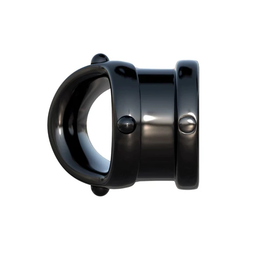 Rock Hard Cock Pipe  Black
