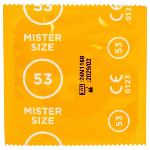Mister Size óvszer Tesztcsomag - 3db