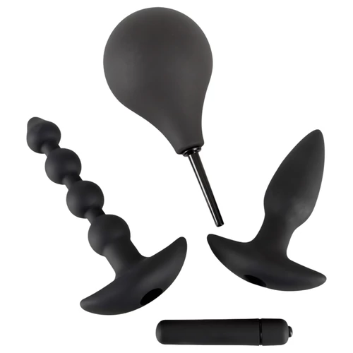 Black Velvet anál vibrátor készlet (4 részes)