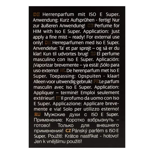 P6 Iso E Super - feromon parfüm szuper férfias illattal (30ml)