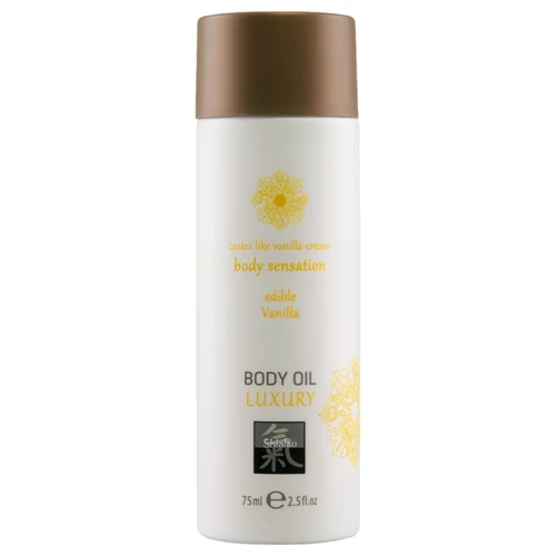 Shiatsu Luxury - ehető masszázsolaj - vanília (75ml)