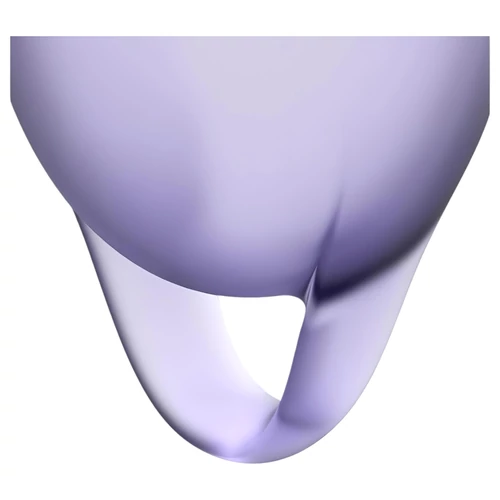 Satisfyer Feel Confident - menstruációs kehely szett (lila)