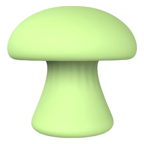 Magic Mushroom - akkus arc masszírozó (zöld)