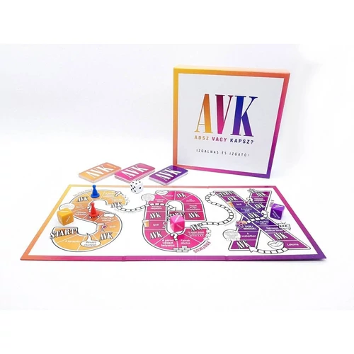 AVK: Adsz Vagy Kapsz - felnőtt társasjáték (angol nyelven)