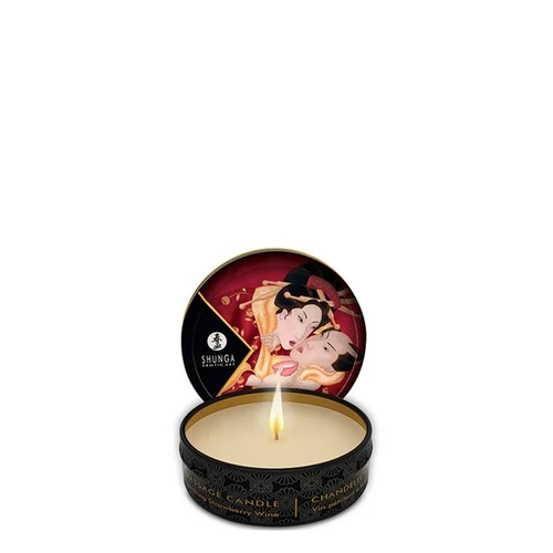Mini Massage Candle 30ml/1oz Romance/Strawberry Spark.W.